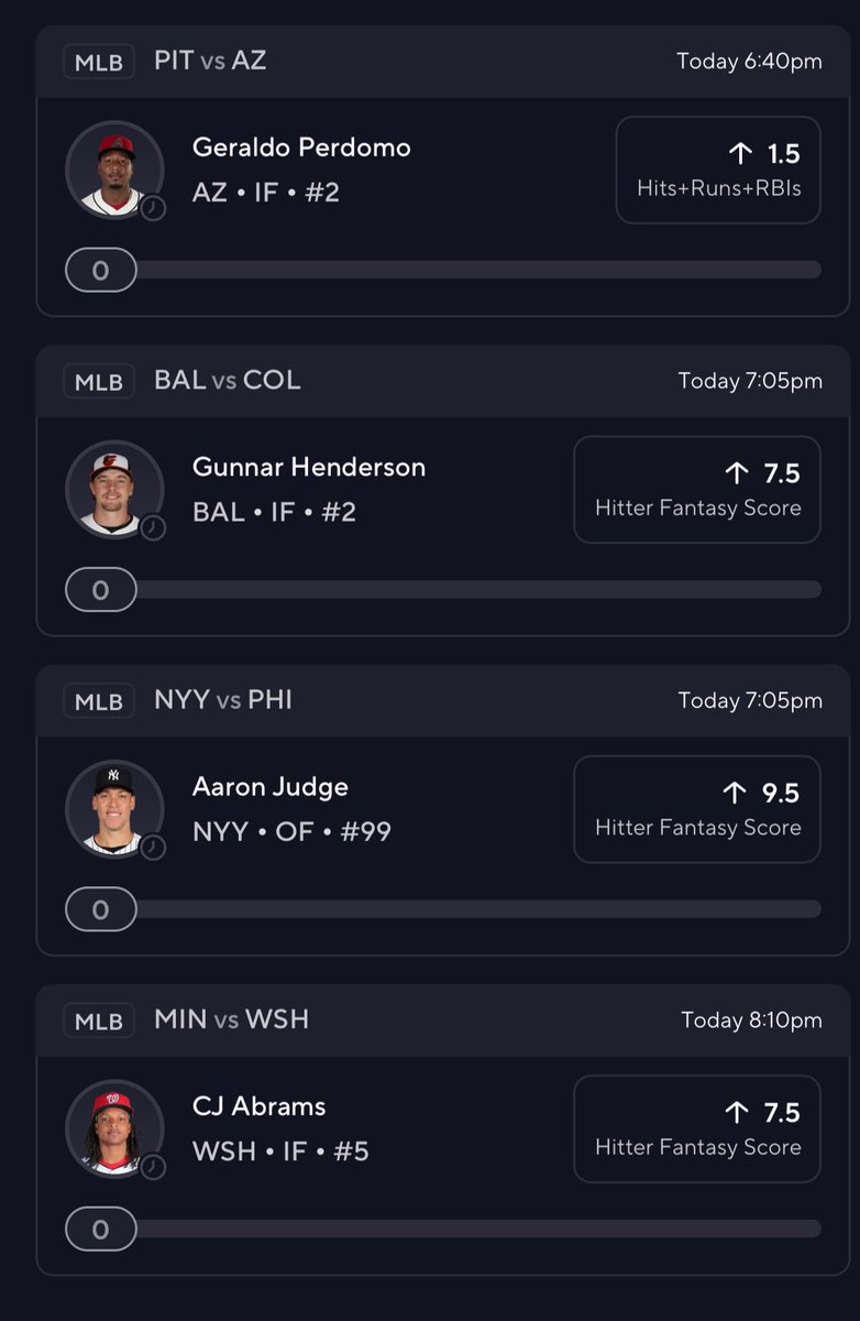 BricksPicks_'s tweet image. $100 to 1 person that likes this ASAP π₯
#PrizePicks #MLB
Can we do 4 days in a row for π π ππ
If we 4 peat Iβll give a free month to 2 followers that comment a π§± emoji π
#GamblingX #GamblingCommunity