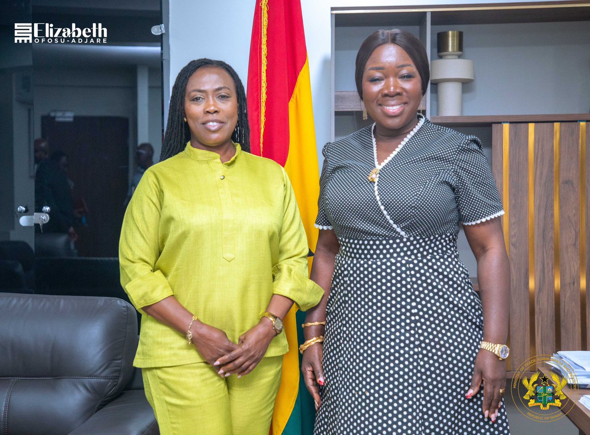 I engaged the Ghana National Chamber of Commerce &amp; Industry on strengthening local manufacturing and promoting Made-in-Ghana products. I reaffirmed my support for the private sector, and the Chamber pledged closer collaboration with the Ministry.

#Trade #Industry #GNCCI