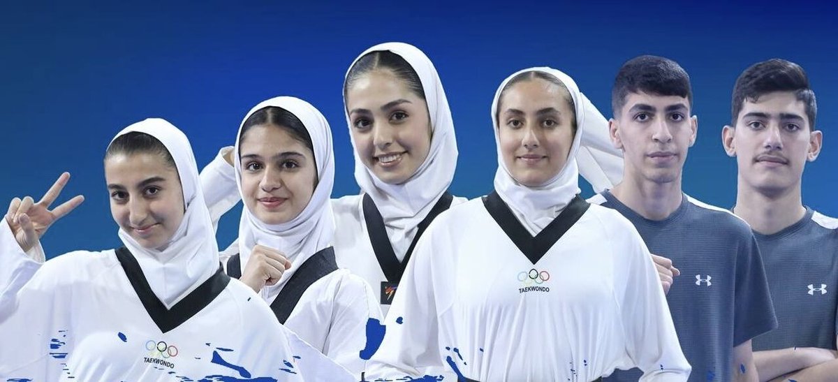 presstvsports's tweet image. 🇮🇷🥋 Iran’s young taekwondo stars shine in Asian Championships
On Day 1 of the 13th Asian Youth Taekwondo Championships, Iranian taekwondo athletes bagged 6 medals: 2 gold 🥇, 3 silver 🥈, and 1 bronze 🥉
@presstvsports