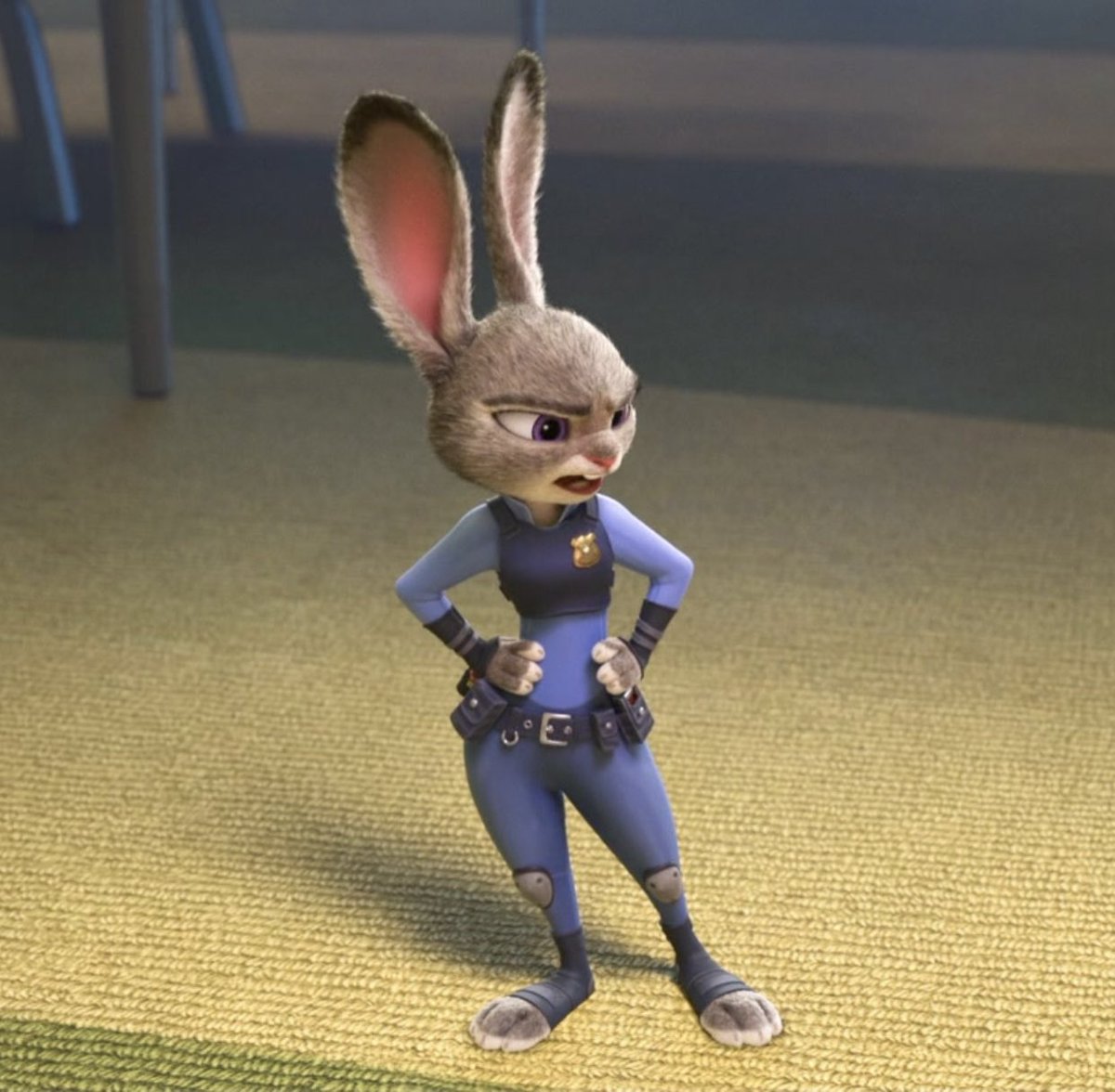 DailyJudyB's tweet image. Sass stance #zootopia #judyhopps