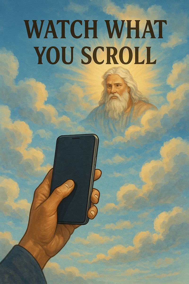 CoachJoeAdam's tweet image. Be mindful of what you scroll. π²
Your feed shapes your thoughts, your thoughts shape your actions, and your actions shape your life.
You may be alone with your phoneβbut youβre never truly alone. God sees what youβre feeding your soul.
Guard your eyes. Protect your spirit.