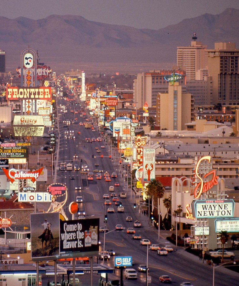 Could look at photographs of vintage Las Vegas forever
