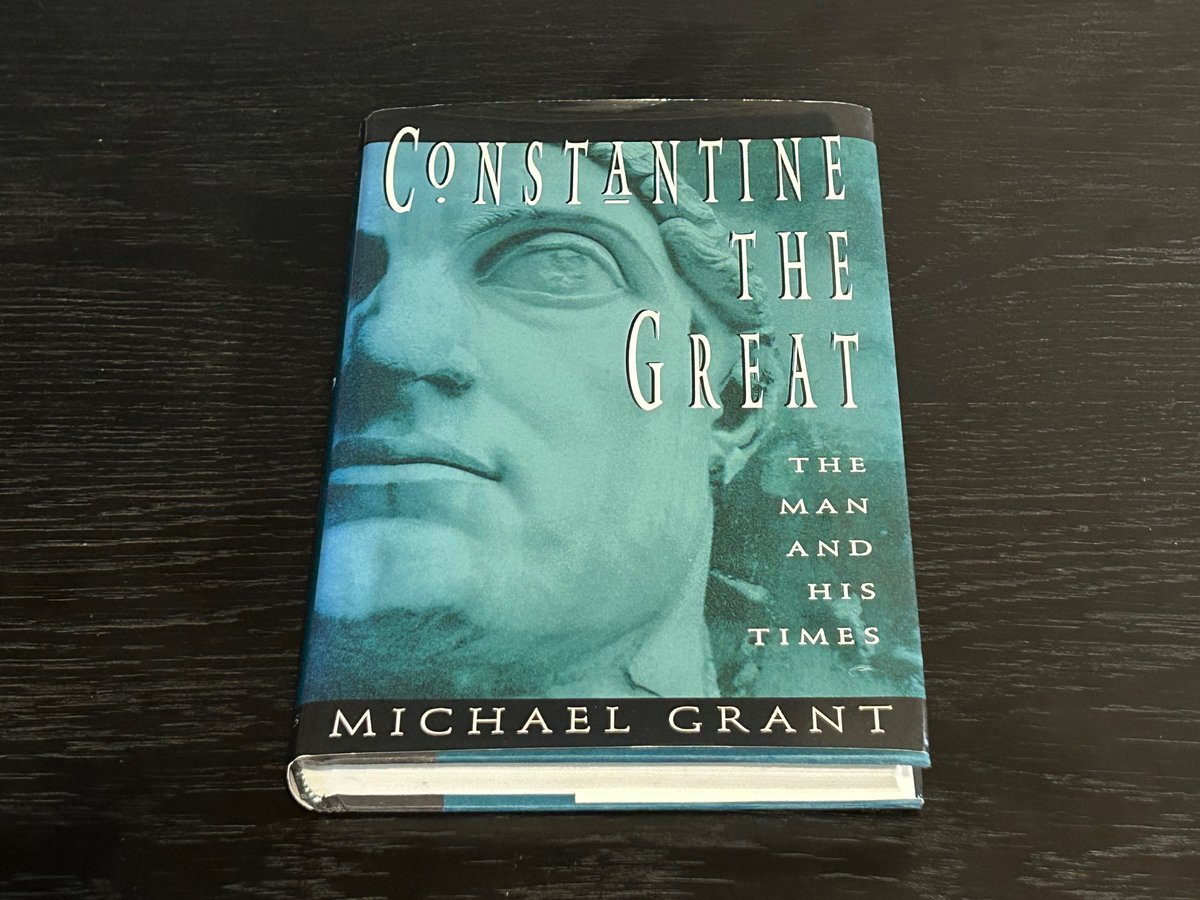 Constantine began his reign today in 306.  One of my favorite historical figures.  This is a good biography.  #Constantine #RomanHistory