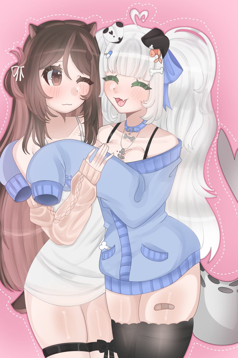 minichuz's tweet image. Cute girls being cute