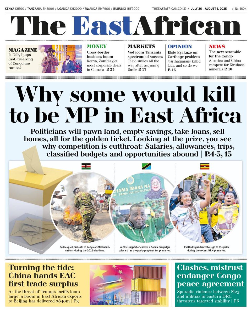 The_EastAfrican's tweet image. Read today's dailies on the go. Subscribe today at epaper.nation.africa/ke