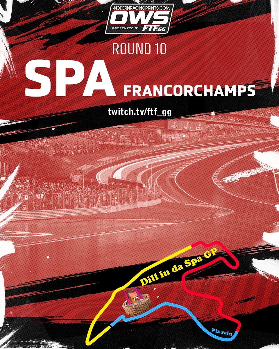 FTF_Racing's tweet image. Spa night. Potentially with wet weather.
10pm ET - twitch.tv/ftf_gg
