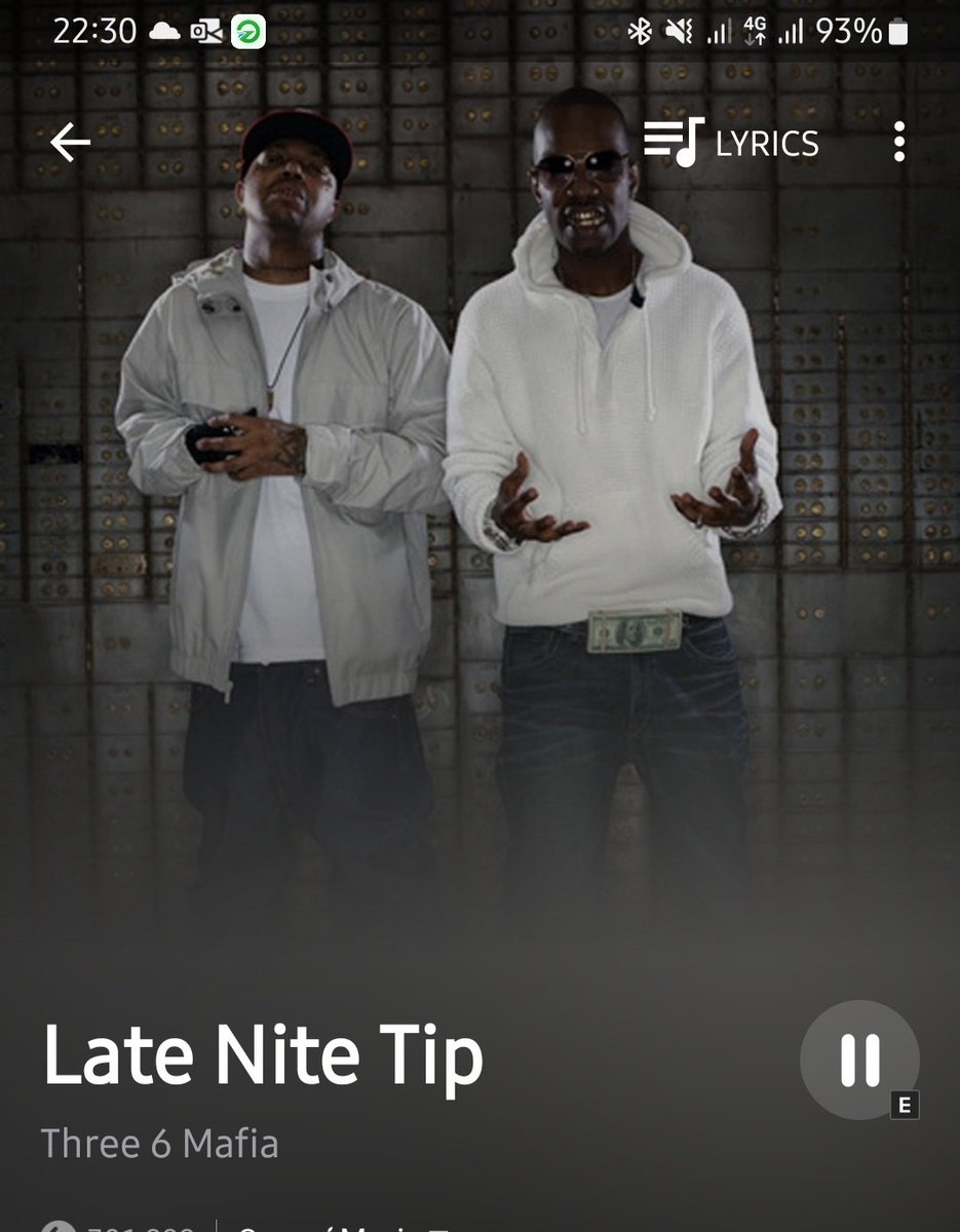 MjAjrcl's tweet image. Three 6 Mafia..