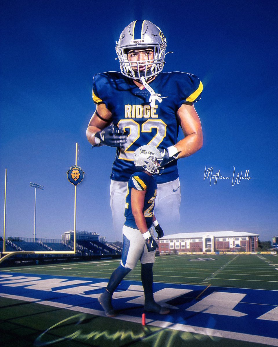 Matthieuwells's tweet image. 1000% COMMITTED 🔵🟡@WarnerUFootball
And very grateful for @CoachKendallTod and @dburks88 for giving me this opportunity!!! #AGTG