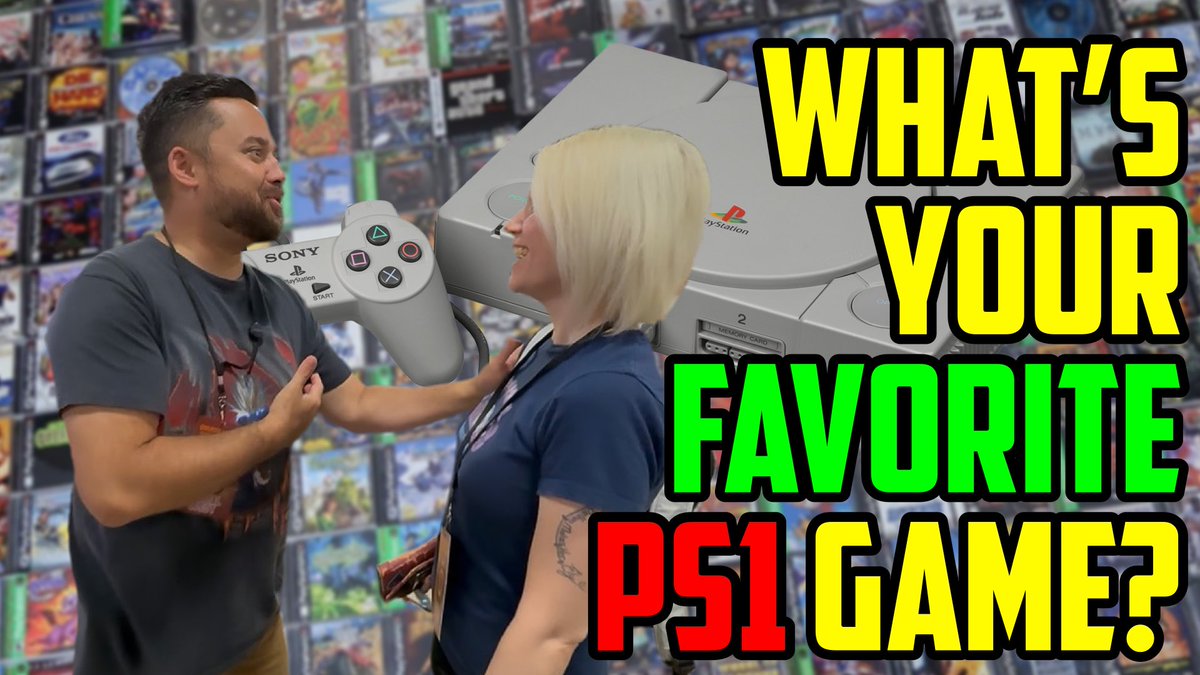 DeeGeeGames2009's tweet image. I went around SEGE asked what various people’s FAVORITE OF ALL TIME PS1 game is! Video drops soon on my YouTube channel!!! youtube.com/@deegee2009?fe…