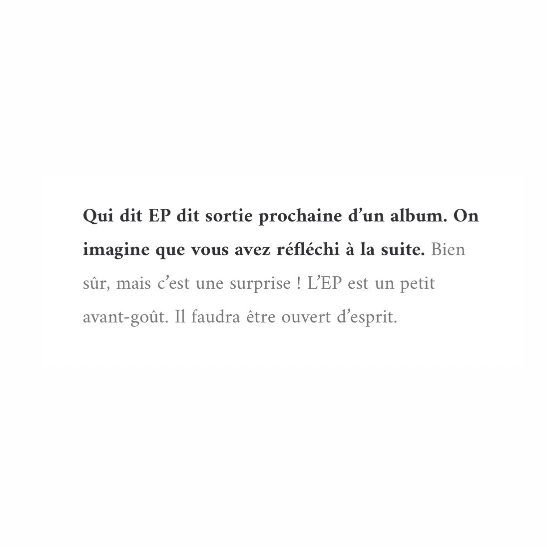 LousUpdates's tweet image. Lous and The Yakuza à propos de son prochain album:
“Il faudra être ouvert d’esprit”