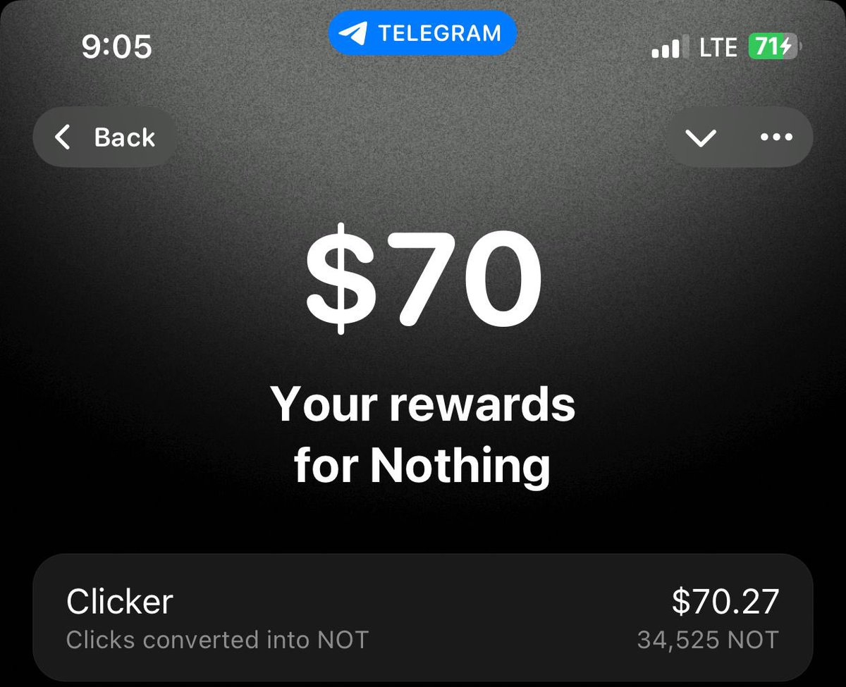 uxtazerhzee's tweet image. #NOTCOIN just dropped $70 for doing NOTHING😆
I think the reward is actually just a number on the screen not withdraw able
It’s what you got from the last drop.
Start snapping @turtledotxyz it’s deploying smart liquidity into battle tested strategies all powered by @katana