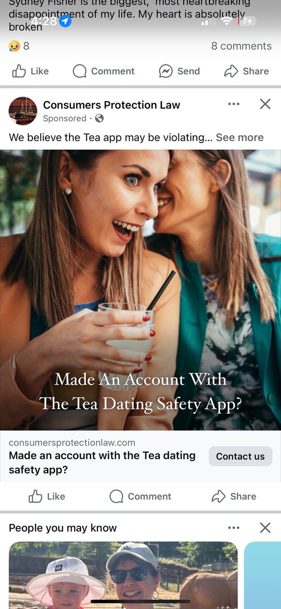 robbiegoodwin's tweet image. Tea went from viral to class action lawsuit in record time