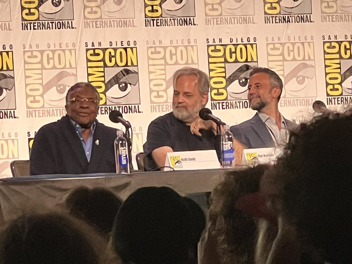 most_def's tweet image. Rick and Morty is getting a spin-off featuring Keith David’s President #SDCC