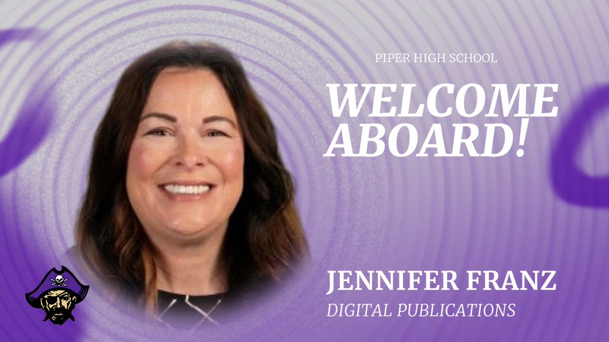Please welcome our newest member, Mrs. Franz who is transferring from Creek!
