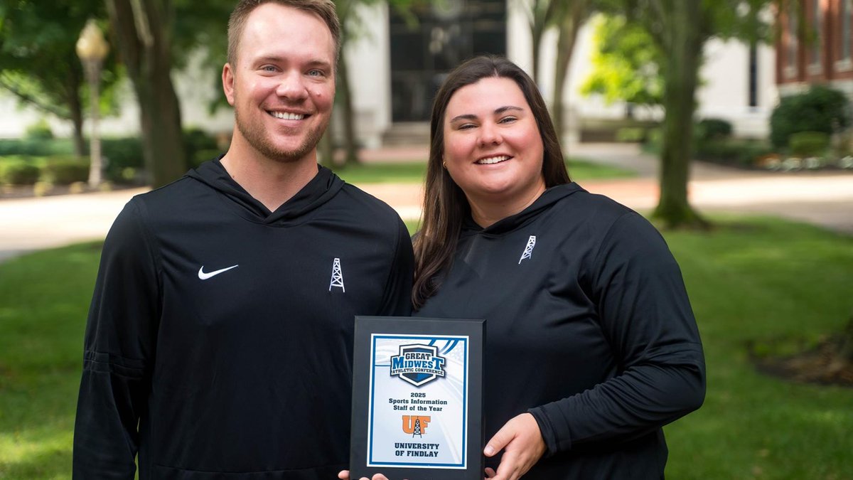 College Sports Communicators (@collsportscomm) on Twitter photo Congratulations to the <a href="/FindlayOilers/">Findlay Oilers</a> communications staff of <a href="/KyleNiermann/">Kyle Niermann</a> and <a href="/meredith_wipper/">Meredith Wipper</a> for being officially honored with the inaugural <a href="/GreatMidwestAC/">Great Midwest</a> Sports Information Director (SID) Staff of the Year Award as part of the leagueโs annual support staff meetings Congratulations to the <a href="/FindlayOilers/">Findlay Oilers</a> communications staff of <a href="/KyleNiermann/">Kyle Niermann</a> and <a href="/meredith_wipper/">Meredith Wipper</a> for being officially honored with the inaugural <a href="/GreatMidwestAC/">Great Midwest</a> Sports Information Director (SID) Staff of the Year Award as part of the leagueโs annual support staff meetings