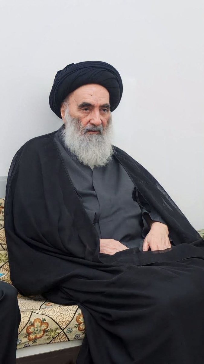malaksh88's tweet image. ان المشاهد المروعة للمجاعة المستشرية في القطاع التي تتناقلها وسائل الإعلام لا تسمح لأي إنسان ذي ضمير أن يهنأ بطعام أو شراب ..
ولا حول ولا قوة إلا بالله العلي العظيم.
(٢٩/ المحرم/ ١٤٤٧هـ)
المصادف (٢٥/تموز/٢٠٢٥م)
مكتب السيد السيستاني (دام ظله)