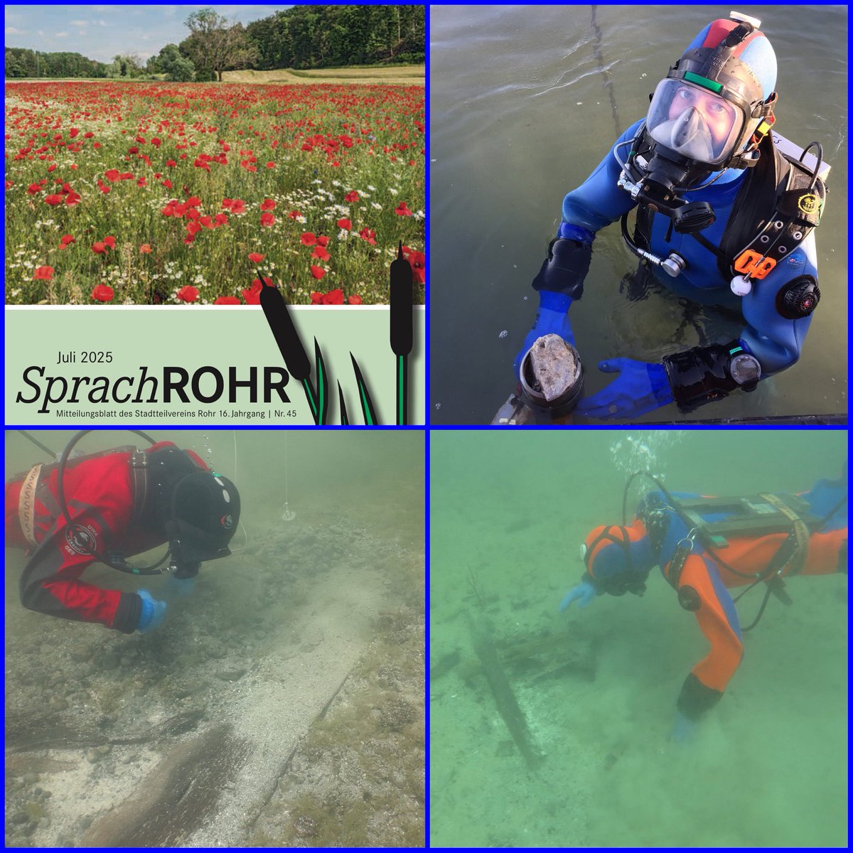 SinaMerino's tweet photo. "Archäowas...?" 🤿 Taucht ein in mein spannendes Interview mit dem Unterwasserarchäologen Sandro Geiser, im SprachROHR könnt ihr es über diesen Link auf Seite 24 lesen: https://t.co/nlSjFExWE0
Du besch vo Rohr AG wenn... 🧜🏿‍♂️ https://t.co/PsSE90uhRZ
