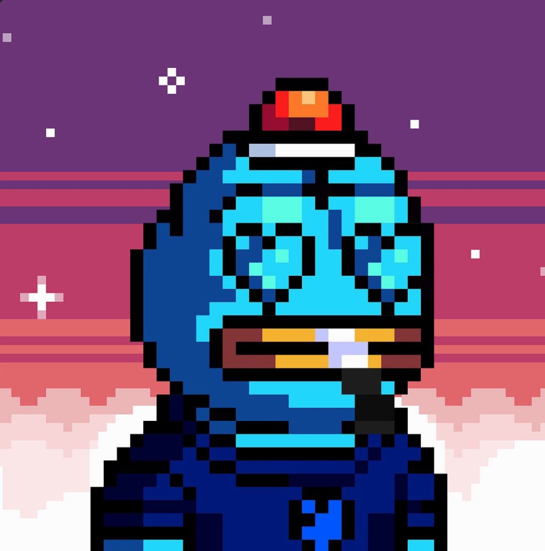 AlexCosmonaut's tweet image. I just minted a @BluefrensNFT 👌
Were you lucky enough to get into the frenslist?