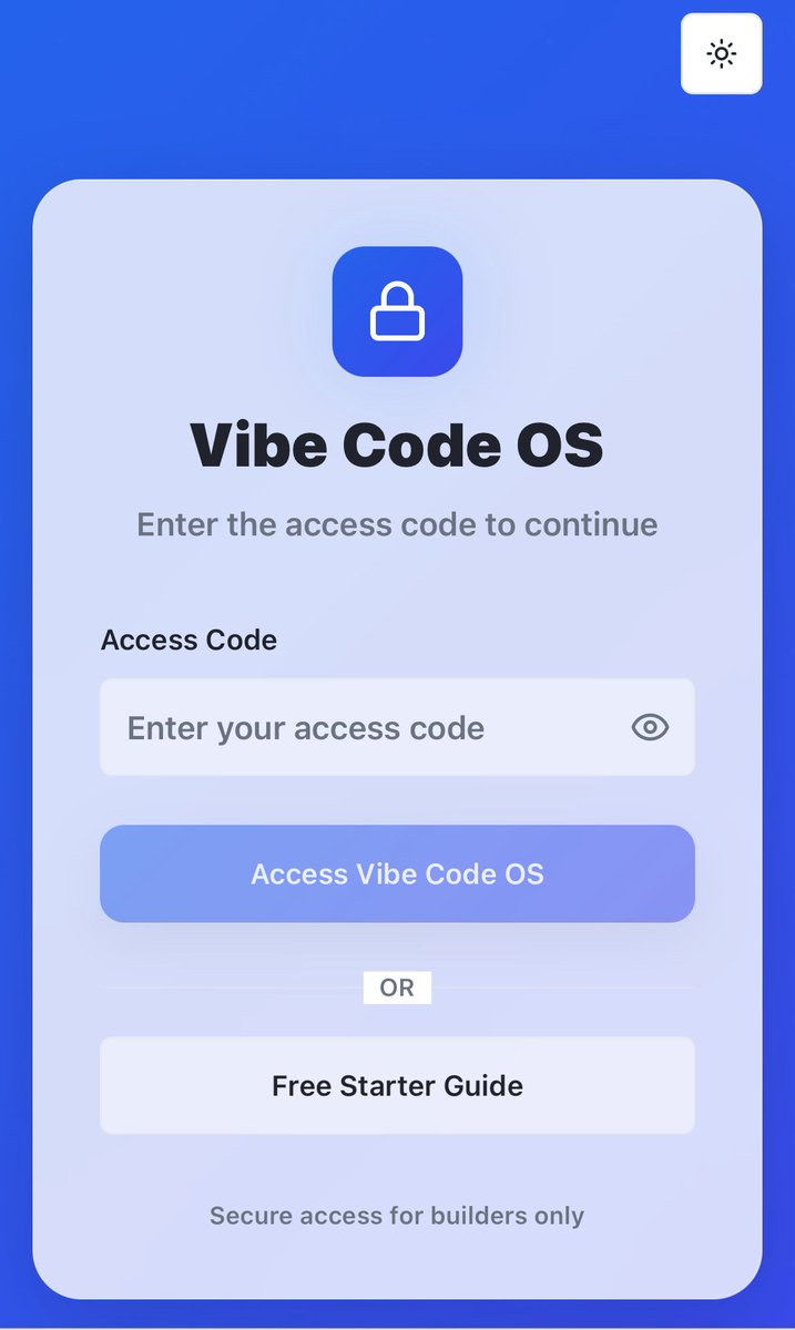 SerStaxx's tweet image. vibe coded a digital product to give user guidance on different types of prompts when vibe coding.
Comment vibe if you want to test it out 🫶🏾