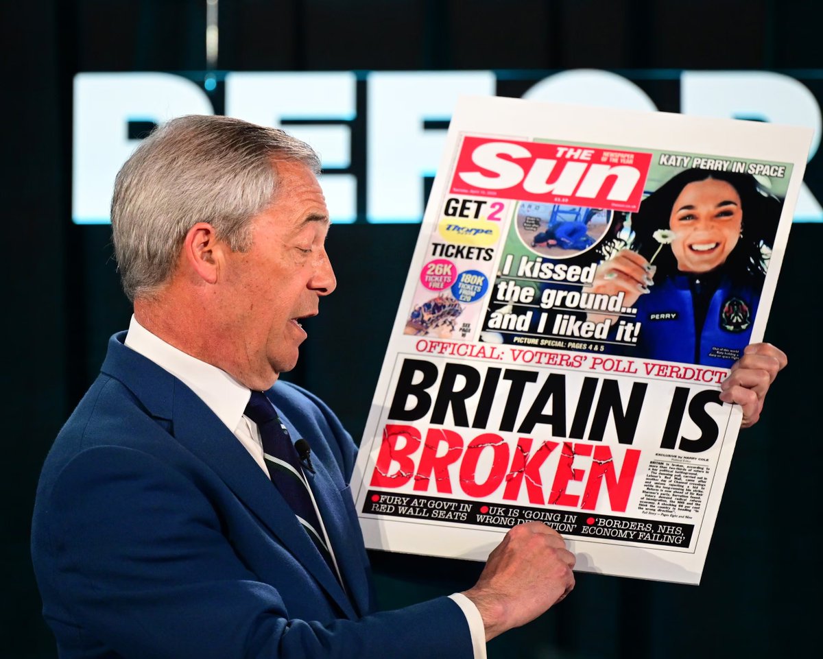 He should know. He broke it

#FarageRiots #BrexitHasFailed #Dontbuythesun
