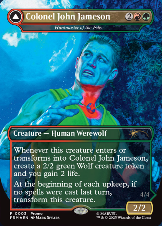 MTG x SPIDER-MAN・プロモ】 《高原の狩りの達人/Huntmaster of the
