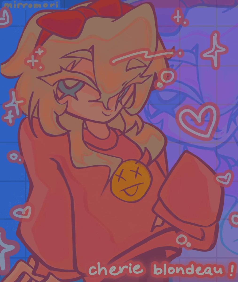 mirromori's tweet image. #artfight2025 #art 
revenge on @/Nectar-heart on af!
