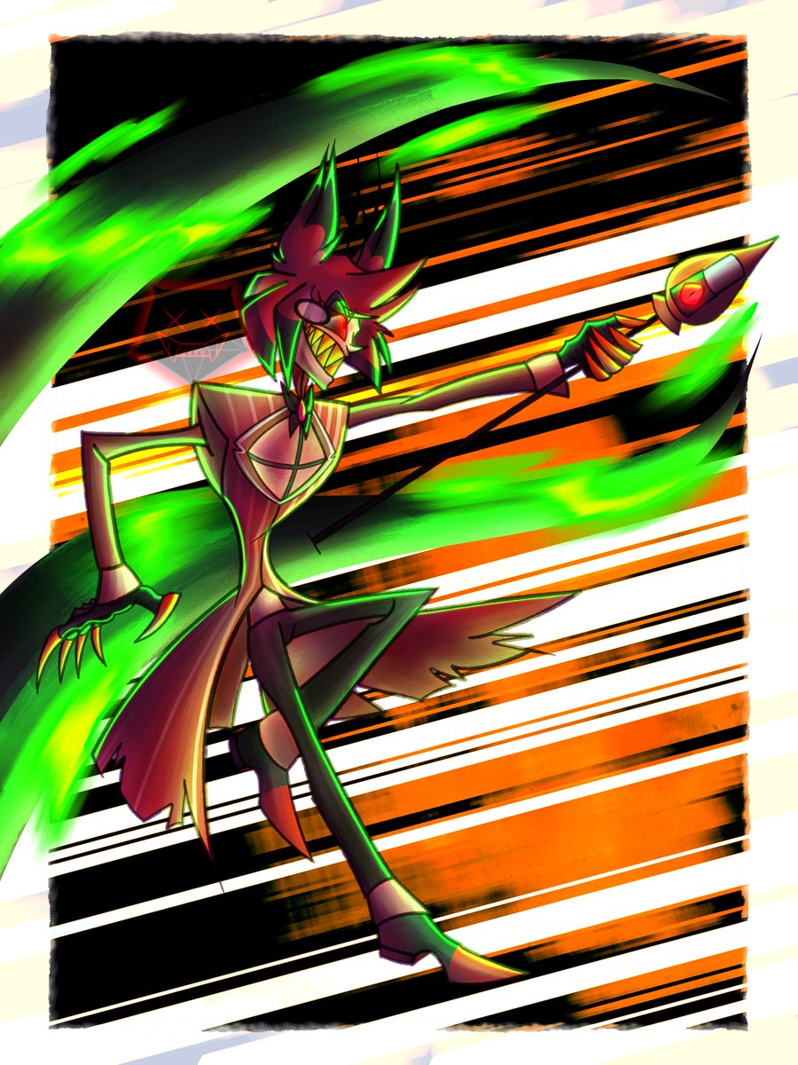 ZyxthXzin's tweet image. Alastor! Protector Of The Hotel!
#Alastor
#HazbinHotelFanart
#HazbinHotelAlastor