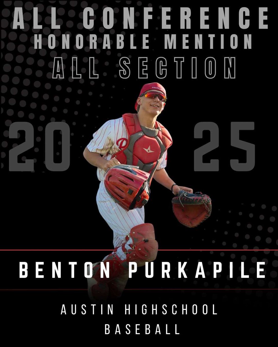Ahs_Baseball23's tweet image. Congrats on Benton Purkapile’s All Conference HM and All Section selections! Benton is a C/INF who is uncommitted!