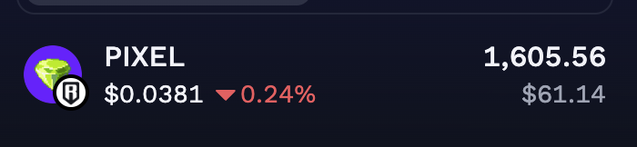 ChuckFresco's tweet image. This is what I earned in just 1 week for $PIXEL creator code! Thanks to everyone using code: FRESCO in @pixels_online 💪🔥
Appreciate you all. Every bit supports my mission to keep pushing for a better game experience.
✅ Use code: FRESCO for 5% off ANY $PIXEL purchase…