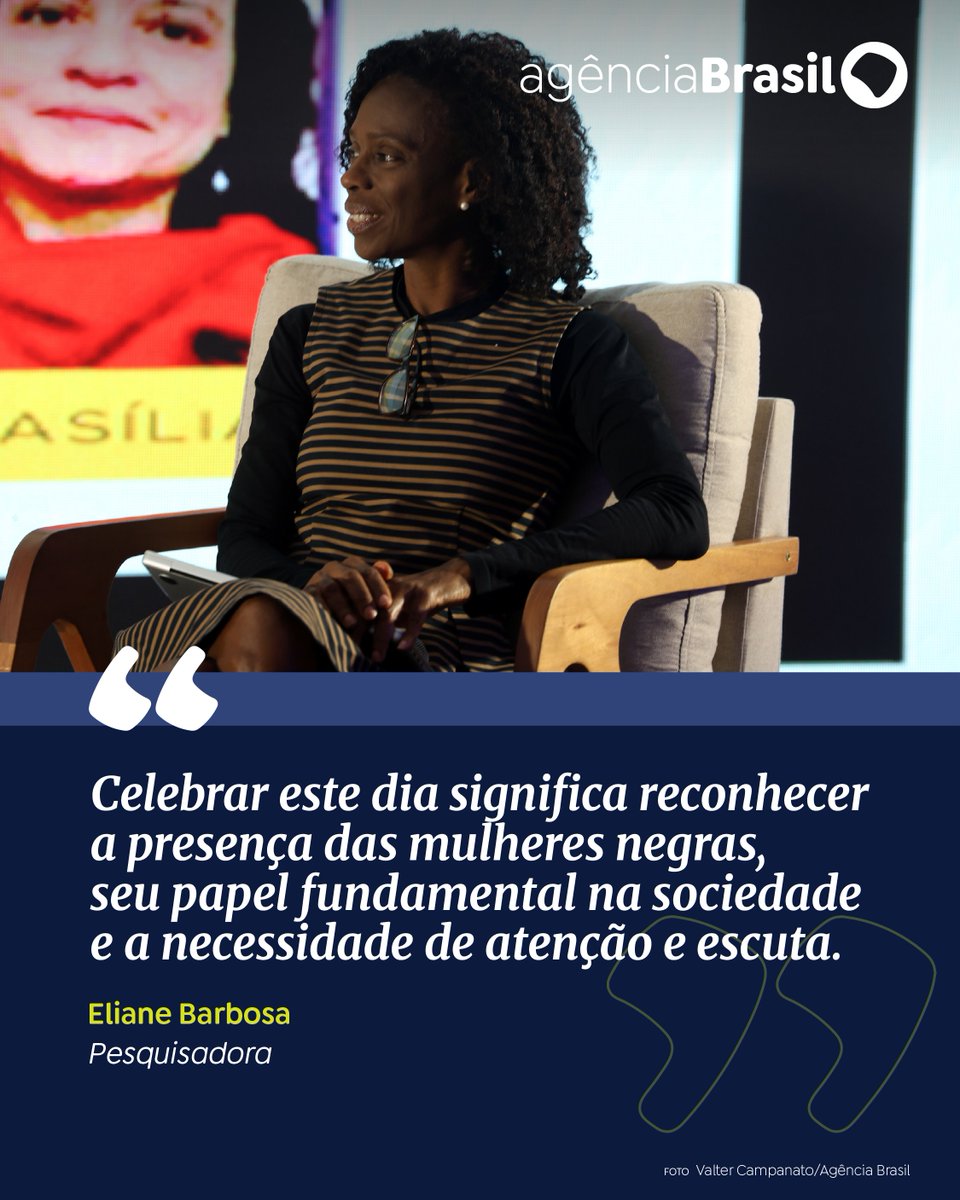 agenciabrasil's tweet image. 25 DE JULHO | Hoje (25) é celebrado o Dia da Mulher Negra Latino-Americana e Caribenha. A data é marcada pela resistência, ancestralidade e força das mulheres negras na luta contra o racismo, o sexismo e todas as formas de discriminação. Confira: trk.ebc.com.br/uFXgT.