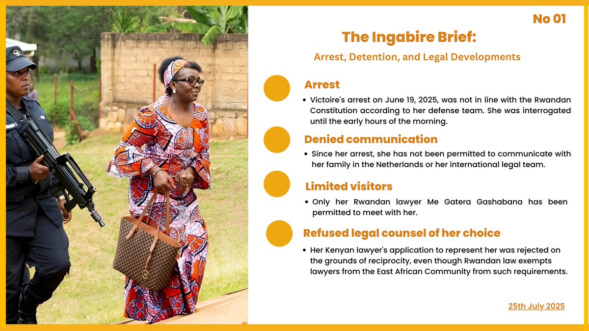 The Ingabire Brief No1: #Rwanda #VictoireIngabire