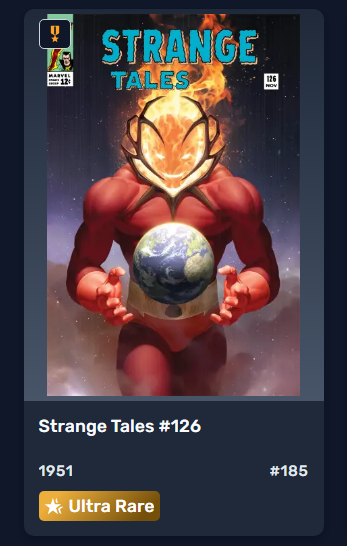 Added another awesome UR cover to the collection today 
Strange Tales #126
 <a href="/veve_official/">VeVe | Digital Collectibles</a> exclusive cover art by <a href="/JunggeunY/">junggeun yoon</a> 
F.A  Dormammu
F.A Clea, the future wife of Doctor Strange 
Also Charlize Theron is rumoured to reprise her role as Clea in Doomsday 🔥👍😁