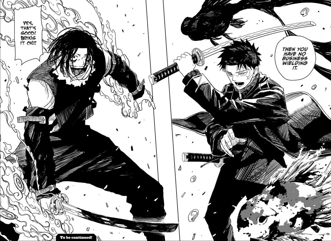 KappaZylk's tweet image. I think the most impressive part of Kagurabachi is how Hokazono is able to create such consistently captivating antagonists. I’d be hard pressed to name another manga with this many good antags within 100 chapters. This story is something special #kapparabachi
