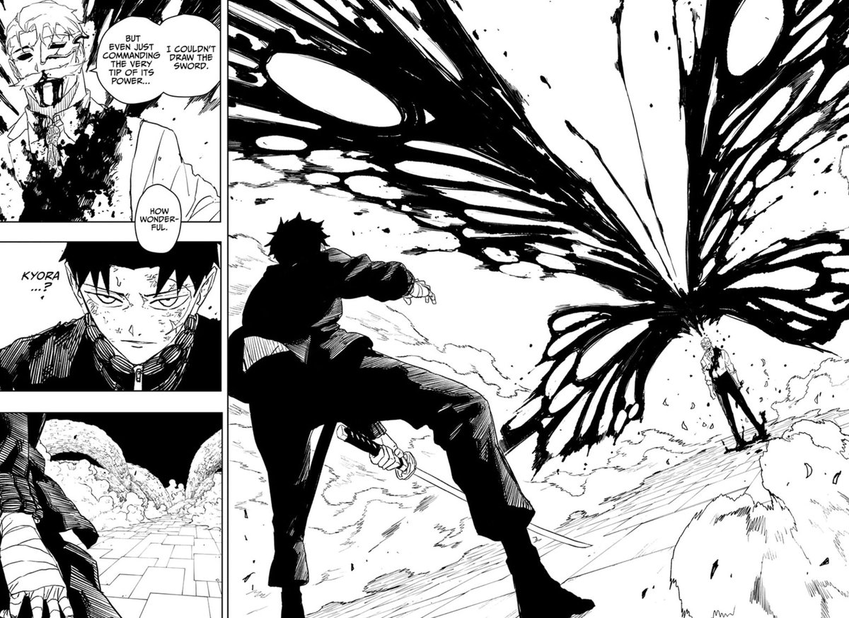 KappaZylk's tweet image. I think the most impressive part of Kagurabachi is how Hokazono is able to create such consistently captivating antagonists. I’d be hard pressed to name another manga with this many good antags within 100 chapters. This story is something special #kapparabachi
