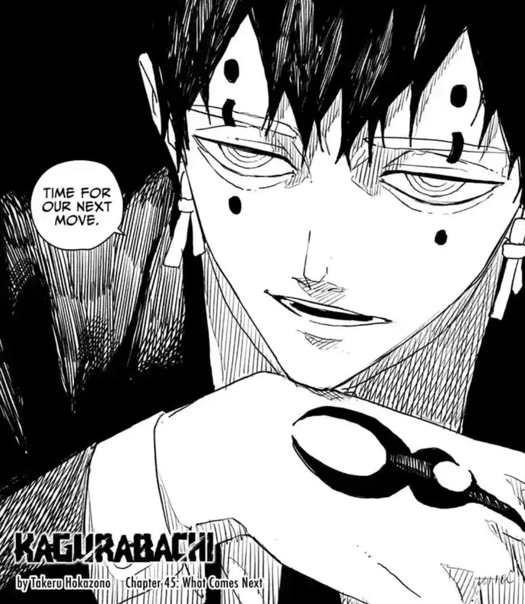 KappaZylk's tweet image. I think the most impressive part of Kagurabachi is how Hokazono is able to create such consistently captivating antagonists. I’d be hard pressed to name another manga with this many good antags within 100 chapters. This story is something special #kapparabachi