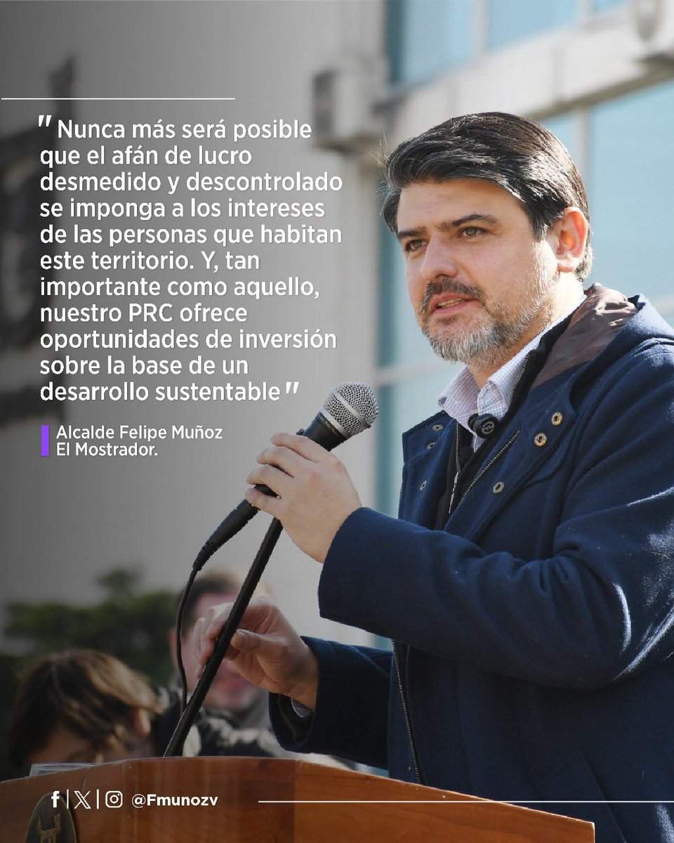 Hoy publiqué una columna de opinión en <a href="/elmostrador/">El Mostrador</a> , donde reflexiono sobre la importancia de haber avanzado en un #PlanRegulador para nuestra comuna.  Les comparto link 👉🏻 encr.pw/CkEyi