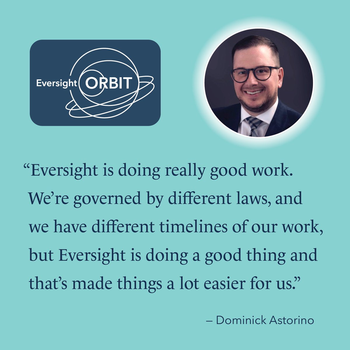 Did you know funeral homes work with Eversight to honor donors’ wishes and help facilitate the gift of sight? They are a critical part of the cycle of sight &amp; giving. In Eversight Orbit, learn about the remarkable people who help make vision a reality: eversight.ws/3XSde4J 👁️