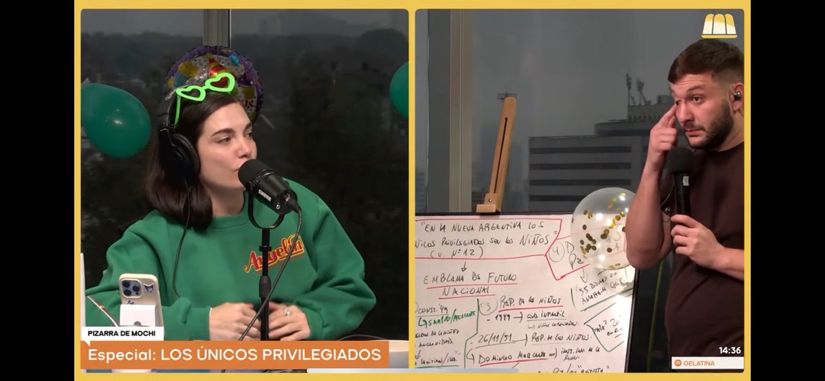 mochifede's tweet image. Todo en un mismo programa.