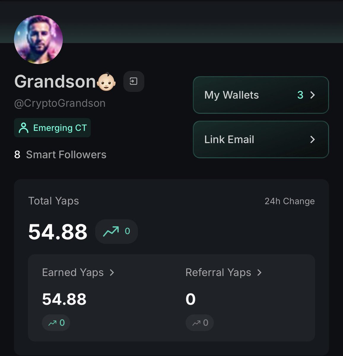 CryptoGrandson's tweet photo. Gn friends ✌️
After a looong break I’m back in the game ! 
Which projects deserve to be dived in ?

Let’s connect to grow together and reach out goals ! 🫡
Following back everyone 🤝 https://t.co/cy8Xp4Ndl4