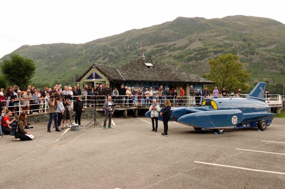 YTimesMotoring's tweet image. Bluebird K7 Returns To Ullswater For The 70th Anniversary Of Donald Campbell’s First World Water Speed Record
Full story 👇🏽
yorkshiretimes.co.uk/article/Bluebi…
