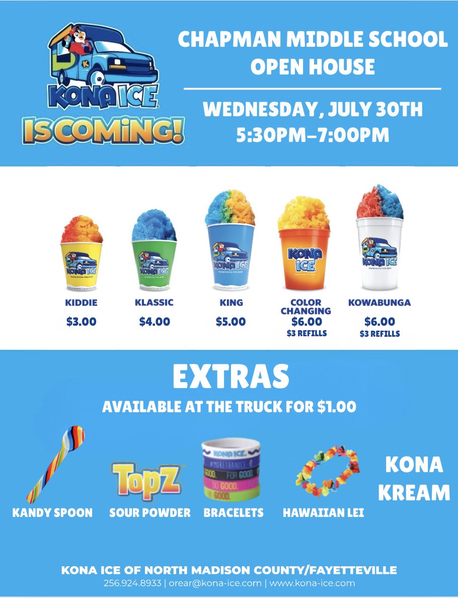 Chapman Middle School (@middlechapman) on Twitter photo 