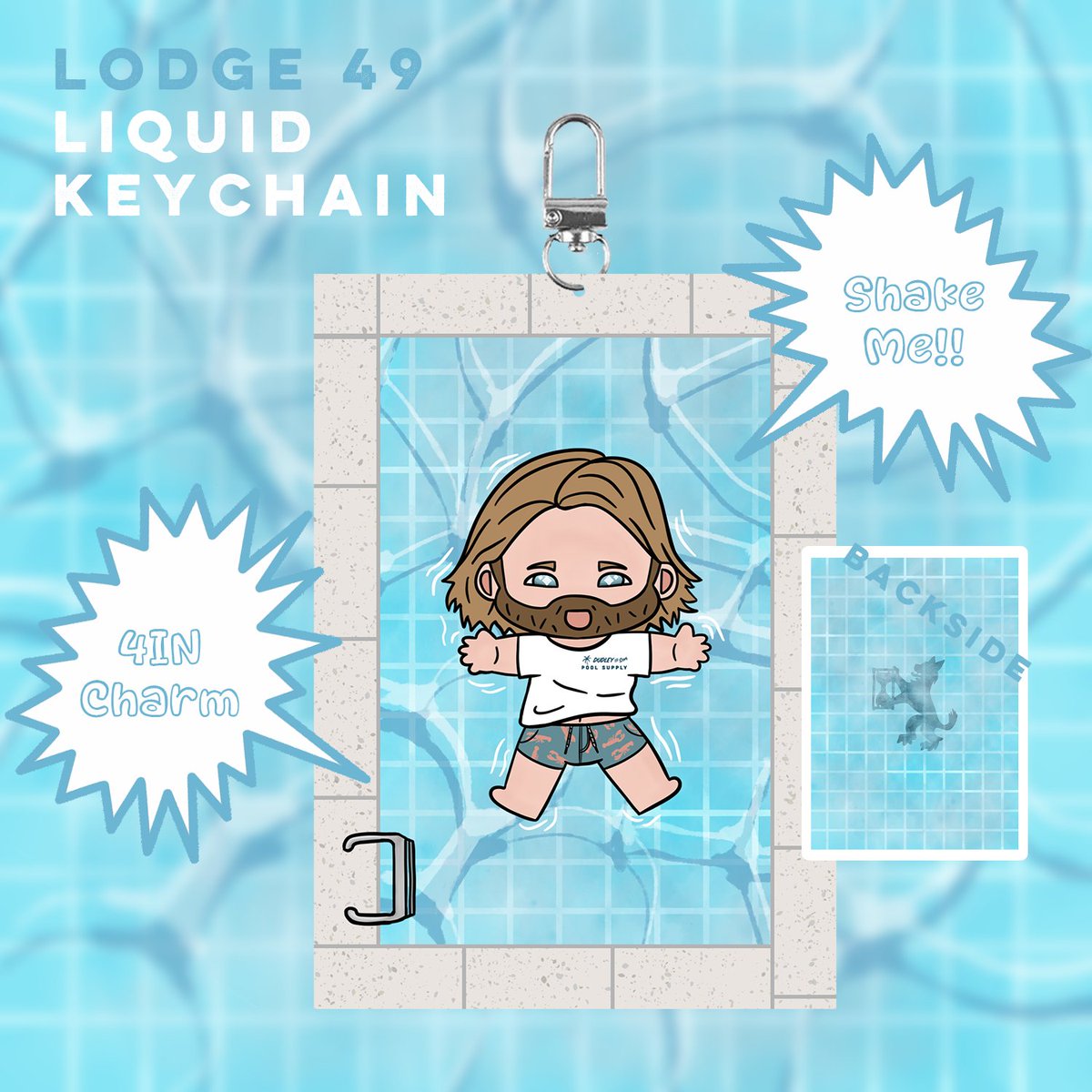 lokittlesart's tweet image. I&apos;m still working on Thunderbolts merch but I went on a quick side quest #lodge49 #wyattrussell