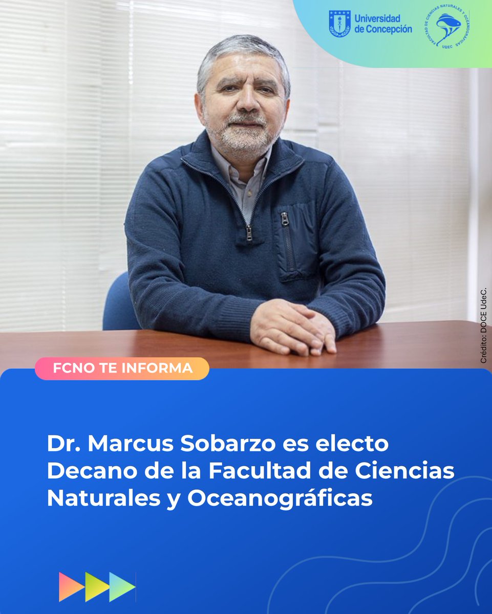 ¡Nuevo Decano FCNO! Felicitamos al Dr. Marcus Sobarzo, quien fue electo Decano de nuestra Facultad para el período 2025-2028, tras obtener 29 votos en la segunda vuelta del proceso eleccionario. Le deseamos éxito en su gestión.
Más detalles en: tinyurl.com/3preedyn