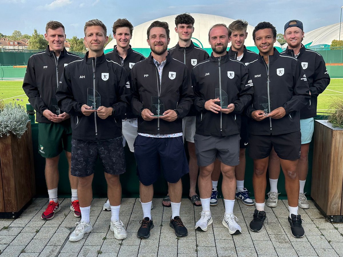And here’s the Men’s Group 3 Champions photo 🏆

What. A. WEEK

#countycuptennis #nottstennis