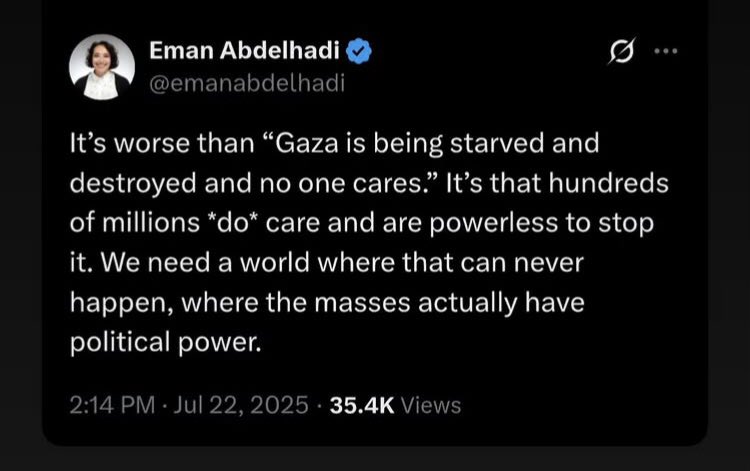 CedarAndHoney's tweet image. And I don’t even know how this could be made into reality. Both US administrations were hell bent on enabling Israel yet didn’t have the desire to draw a line in the sand. The US under Biden & Trump are both culpable.