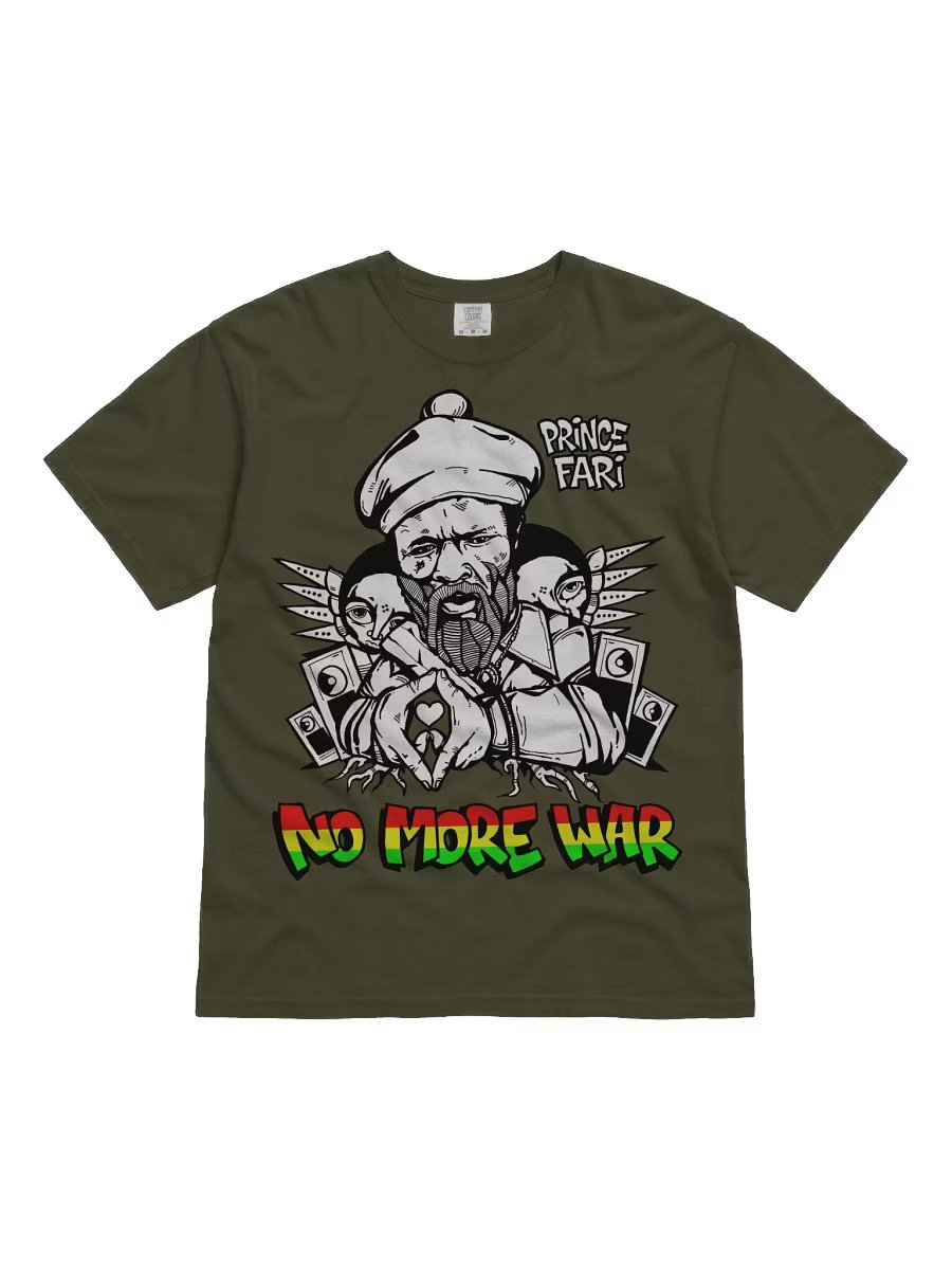 dubmatrix's tweet photo. Prince Far I T-Shirt by RasTerms37 (Green / Red Gold Green) - https://t.co/6wMZexbO9V

#princefari #princefariofficial #kingcrycry #NoMoreWar https://t.co/O3ow0c3IV6
