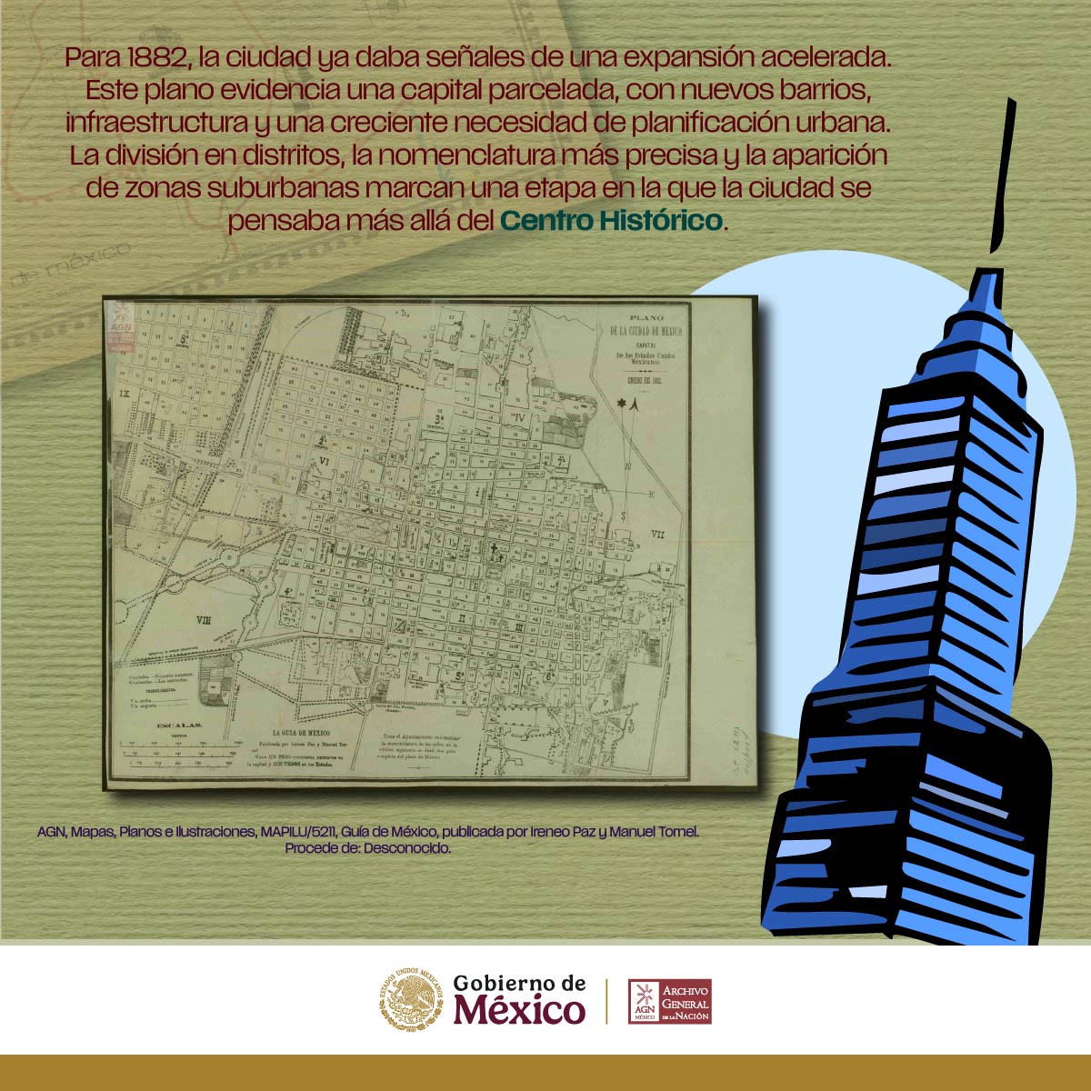 AGNMex's tweet image. &quot;Como parte de la conmemoración de los 700 años de la fundación de Tenochtitlan, después Ciudad de México, te compartimos documentación resguardada en el AGN sobre la capital del país y sus cambios a lo largo de la historia.&quot;