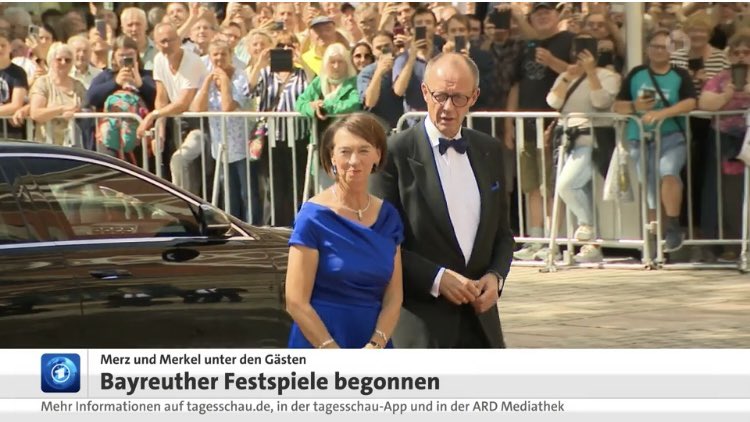 MartinGenier's tweet image. Allemagne 🇩🇪 le festival de Bayreuth a commencé aujourd’hui en présence de nombreuses personnalités, notamment politiques