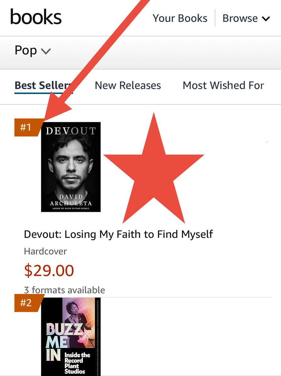 FODFansofDavid's tweet image. Look at what’s already a 
#1 Best Seller on @amazon !!!
@DavidArchie #Devout Pre-order it today!!!!! Release date 2/17/26 Three different platforms!!!🎉

amazon.com/Best-Sellers-P…