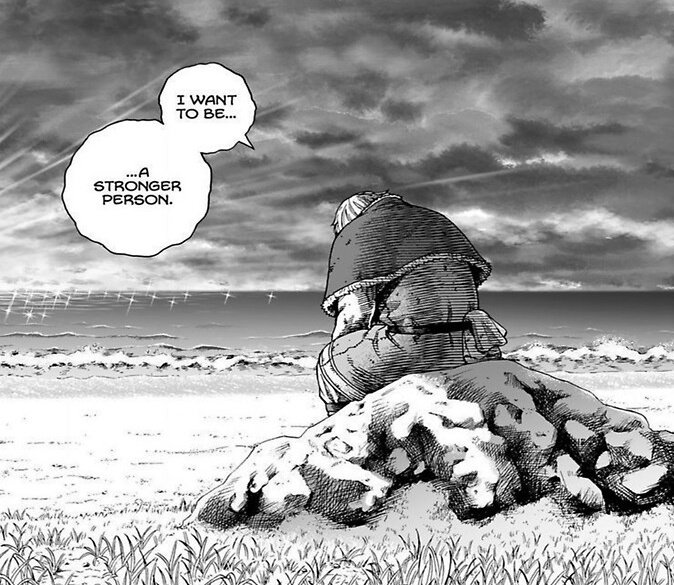 GearFiveOP's tweet image. Acaba de terminar uno de mis mangas favoritos, es decir... Vinland Saga.
Es difícil poner en palabras lo que esta obra significa para mí, así que solo diré:
Gracias por todo, @makotoyukimura.
Te estaré eternamente agradecido por crear este manga y hacerme mejor persona. 🫂